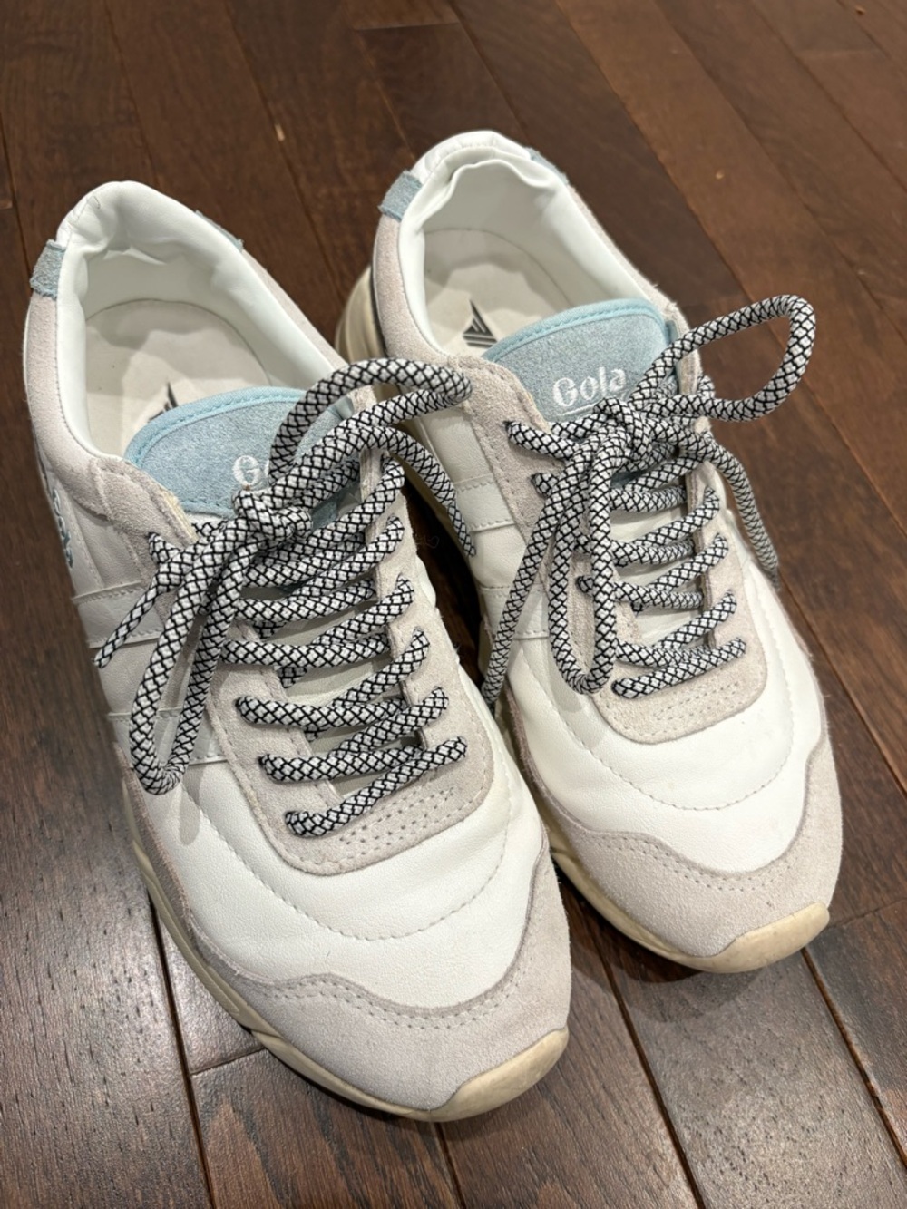 Gola Eclipse Trident Sneakers CLA596 Women's 7 Clean Girl